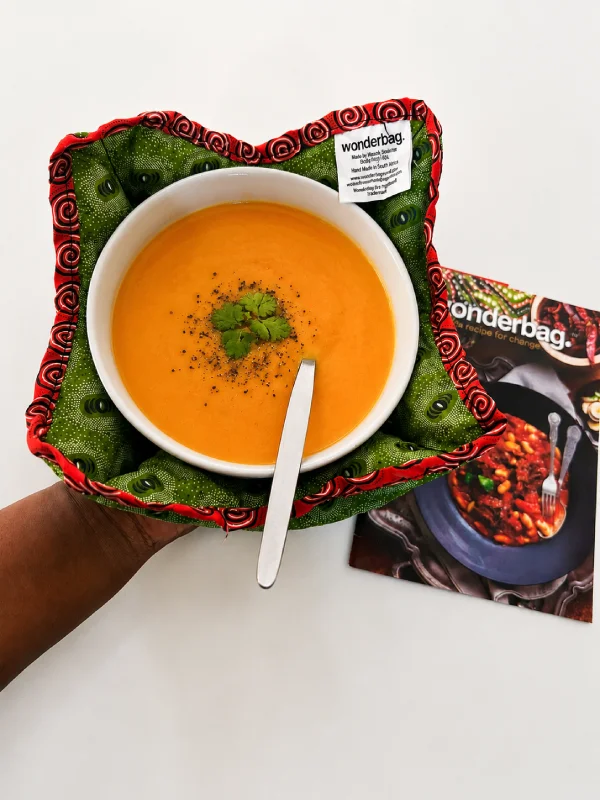 Vegetable soup in a Bowl Cosy