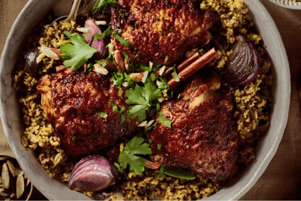 Chicken and Freekeh one-pot wonder